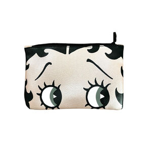 Betty Boop x Ipsy Cosmetic Bag, Pink Black